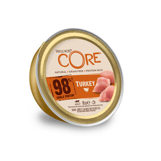 Wellness Core 98% Single Protein pavo tarrina para gatos